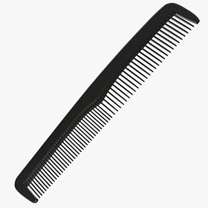 pocket comb 3D model