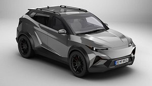 Generic Modern Compact Class SUV 3D model