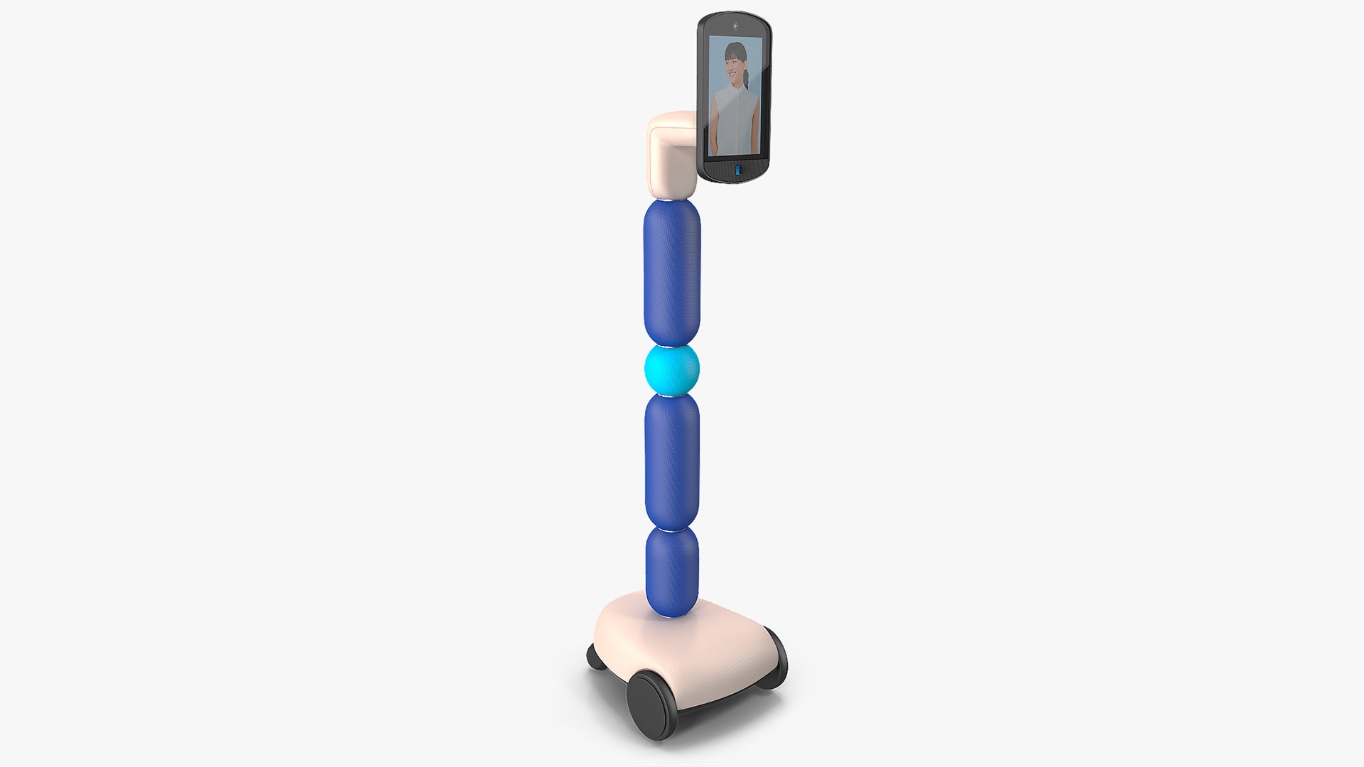 ANA Newme Avatar Robot 3D model preview