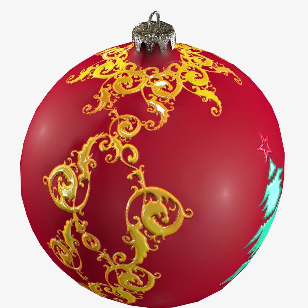 Christmas Balls 3D Model - TurboSquid 1224358