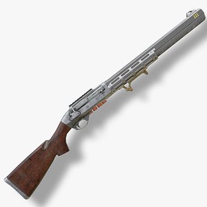 Shotgun 3D model