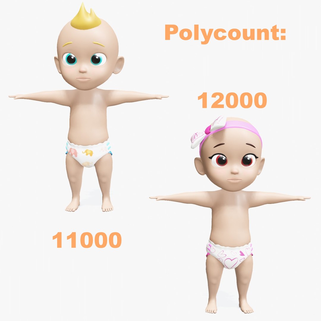 3D baby characters model https://p.turbosquid.com/ts-thumb/SV/3PI6pC/FC/polycount/jpg/1688283598/1920x1080/fit_q87/b4cc96bcc13b8e57459f9363bf3fa747215f5d06/polycount.jpg