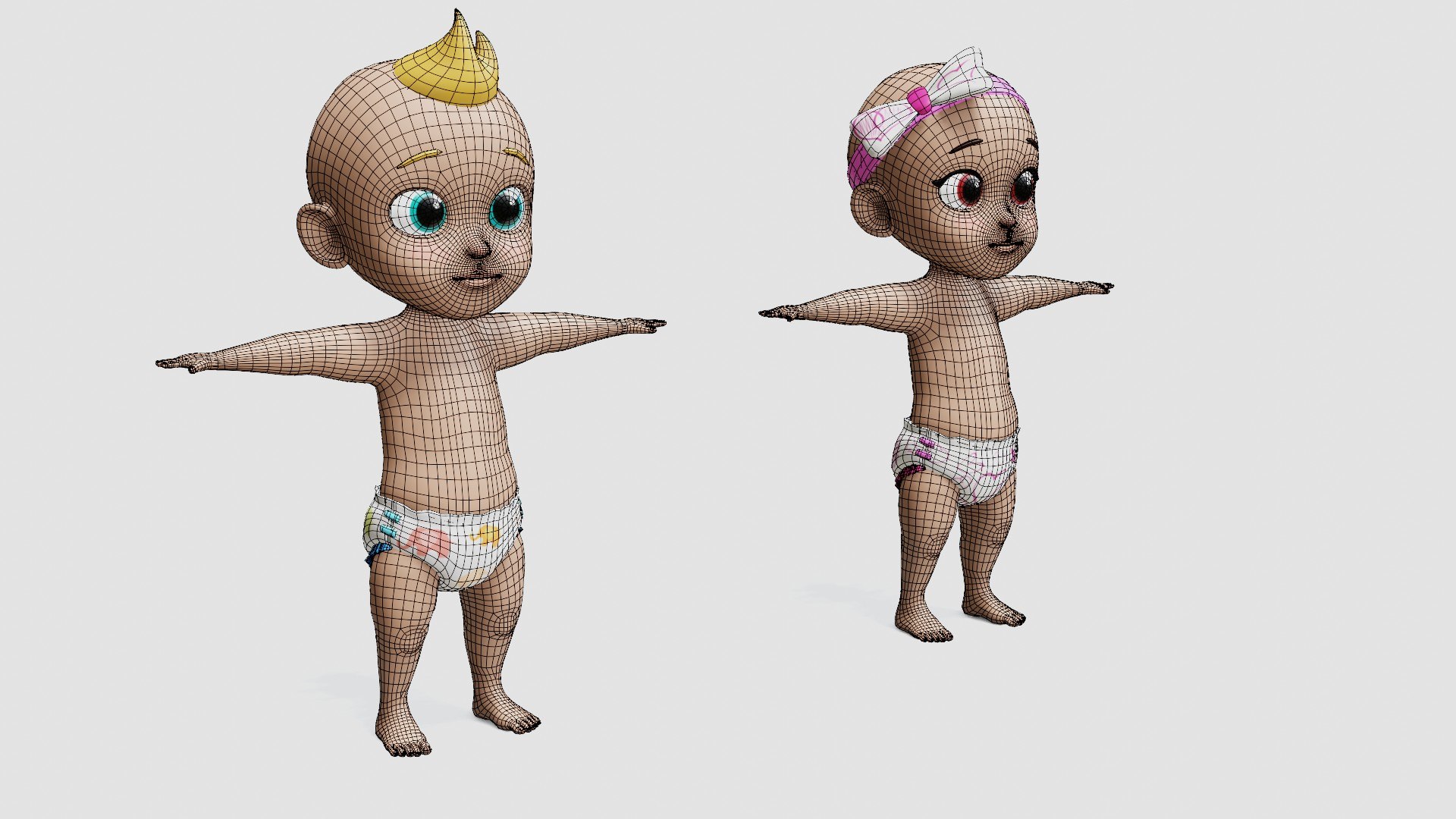 3D baby characters model https://p.turbosquid.com/ts-thumb/SV/3PI6pC/Y0/wire12/jpg/1688283475/1920x1080/fit_q87/2e448fe3b79cb88dad5ab2f37e179882c96496c1/wire12.jpg