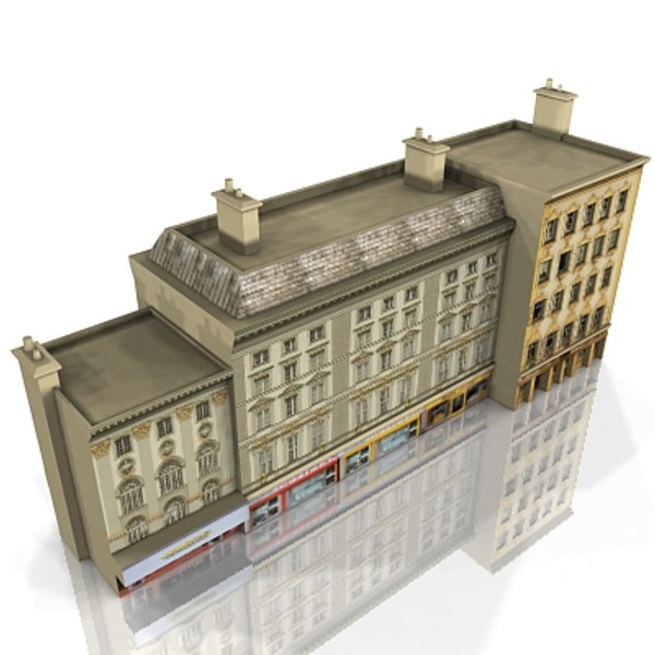 3d model buildings