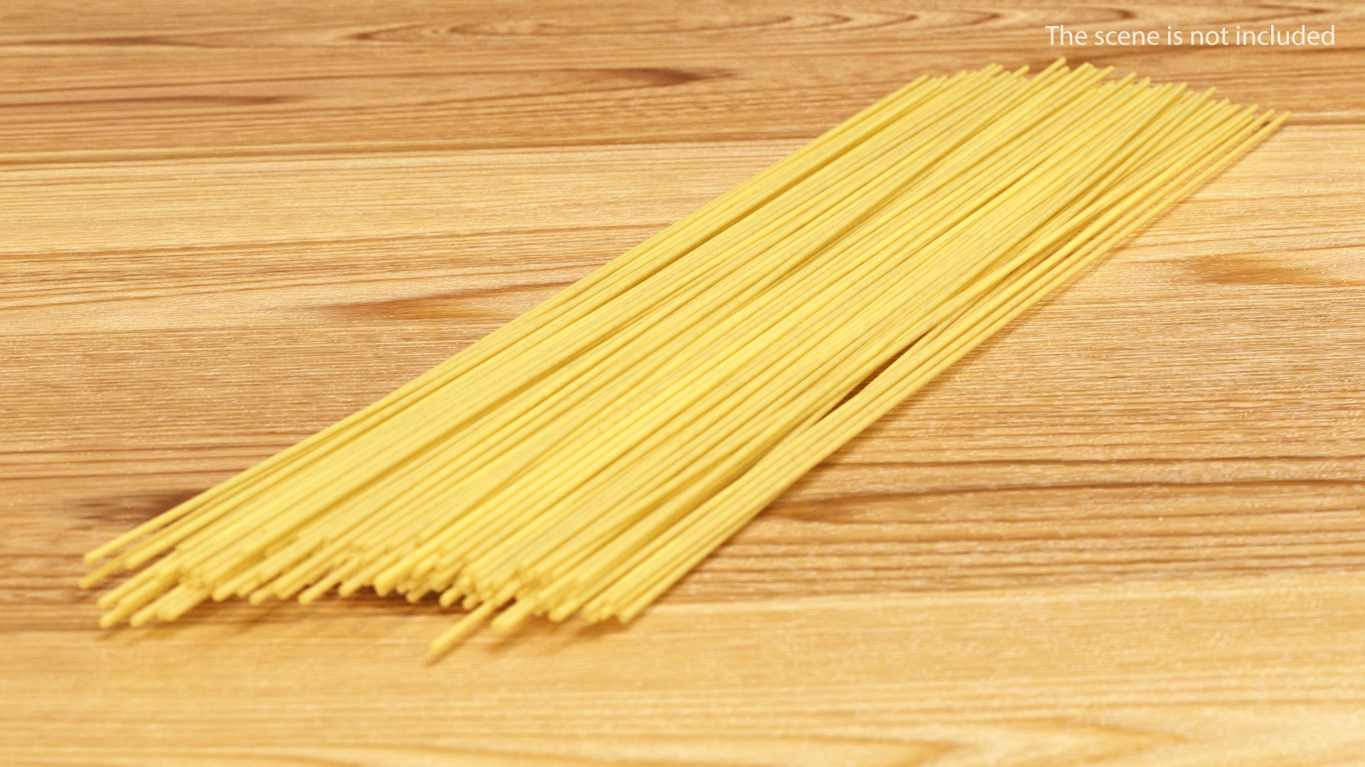 Spaghetti Pasta 3D model preview
