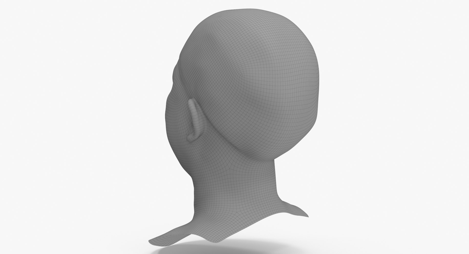 Mei Human Head Dimpler AU14 Clean Scan 3D Model - TurboSquid 1746930