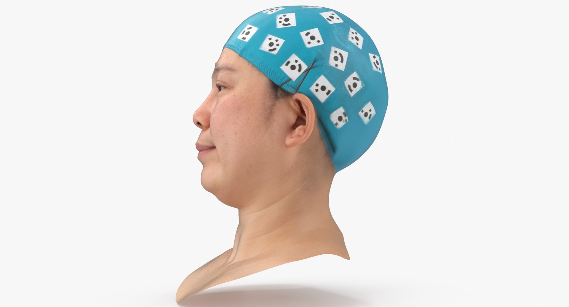 Mei Human Head Dimpler AU14 Clean Scan 3D Model - TurboSquid 1746930