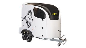 3D Humbaur Maximus horse trailer