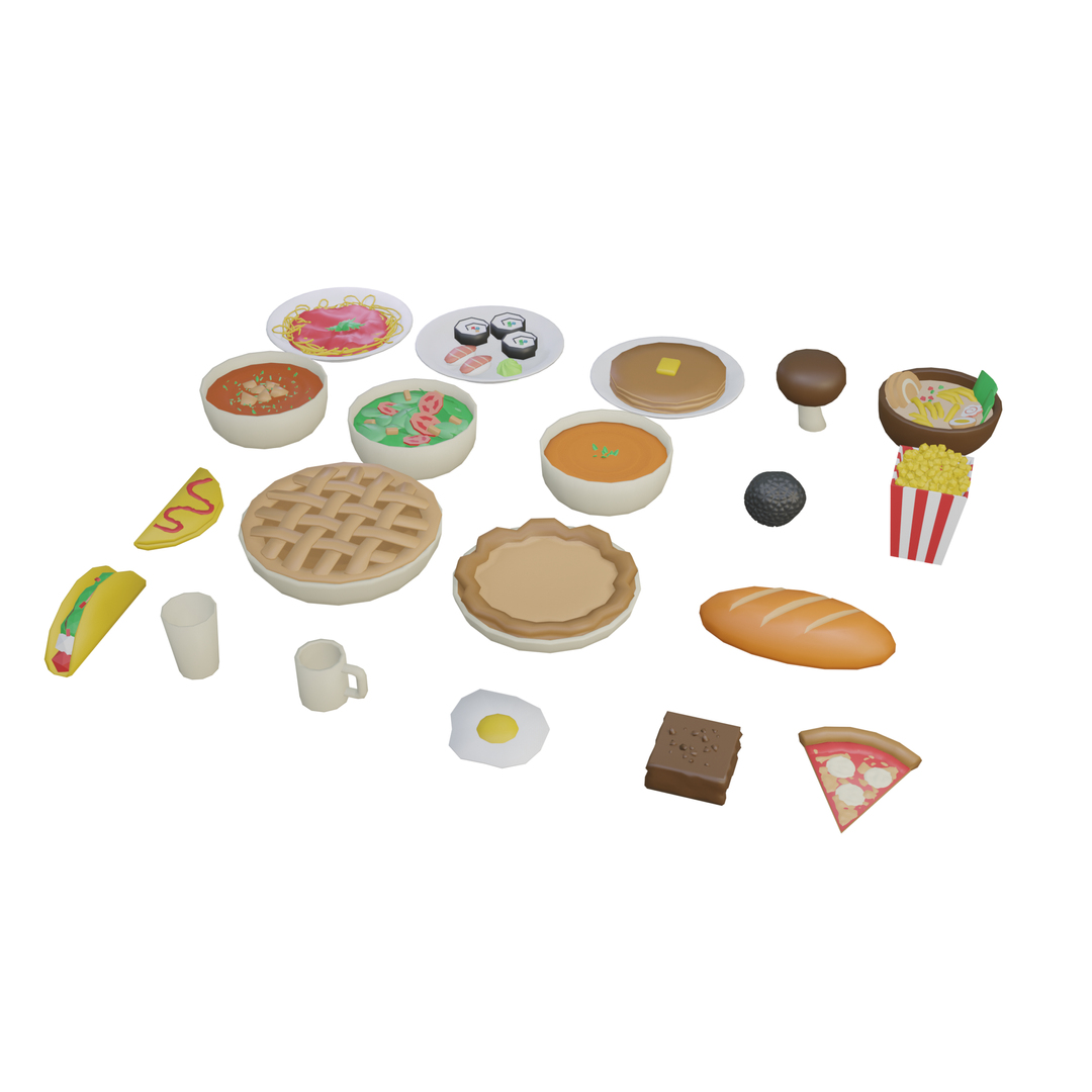 Food Pack Low poly 3D https://p.turbosquid.com/ts-thumb/SV/NvLoaf/Ya/food/png/1768823383/1920x1080/turn_fit_q99/b433566de55f76a2f663b4fcb5ca09f985c45b5c/food-1.jpg