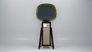 retro tv 3D