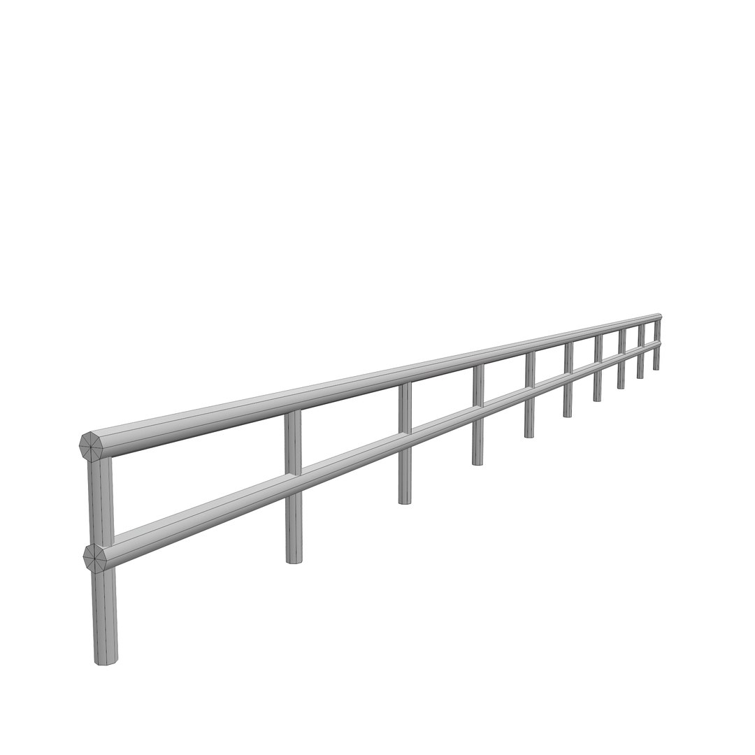 3D Railing 4 Model - TurboSquid 2137450