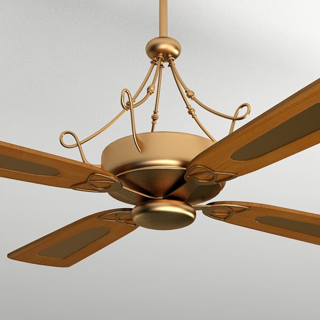 Ceiling Fan 3d Model