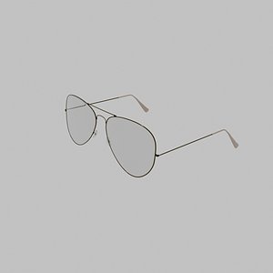 Glasses aviator model