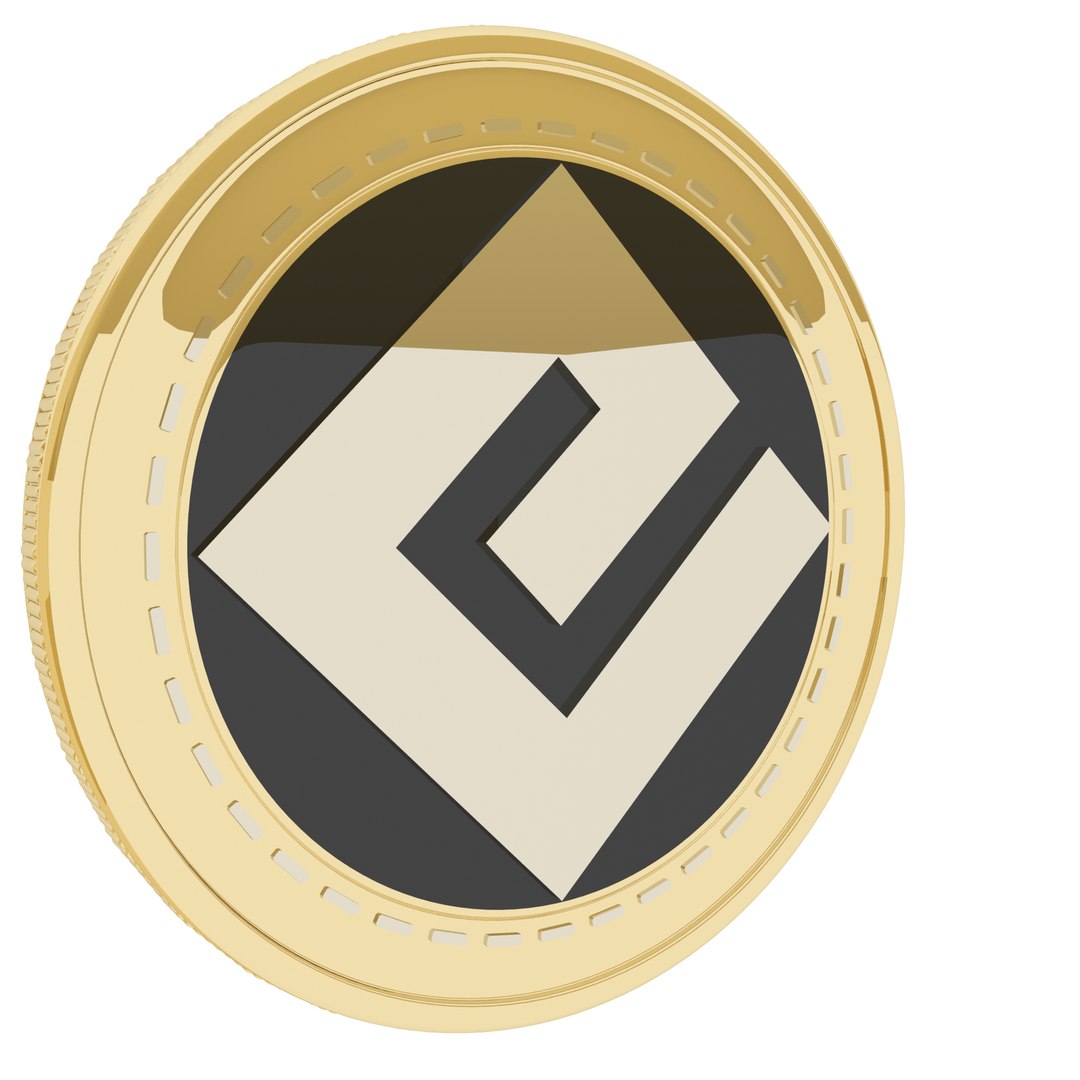 3D EPIC Coin Cryptocurrency Gold Coin - TurboSquid 1855968
