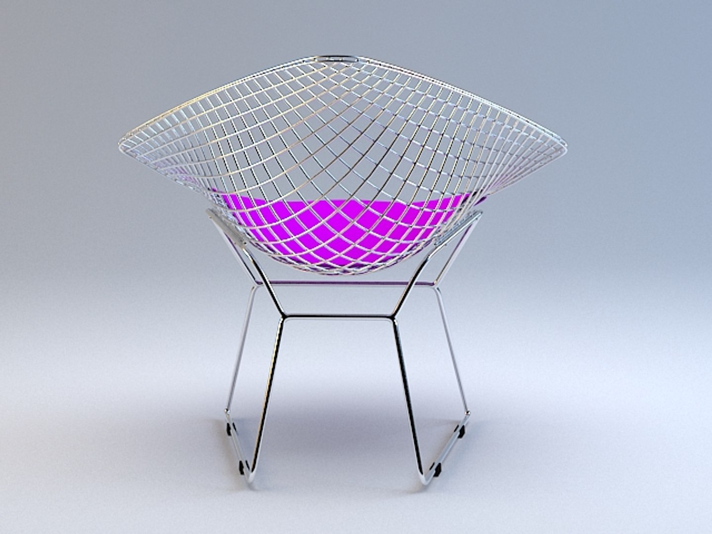 Diamond Chair Bertoia 3d Model