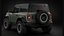 Model 3D 2-drzwiowego Forda Bronco Raptora