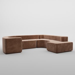 Lara Sofa by Roberto Pamio