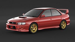 subaru impreza wrx 3D model