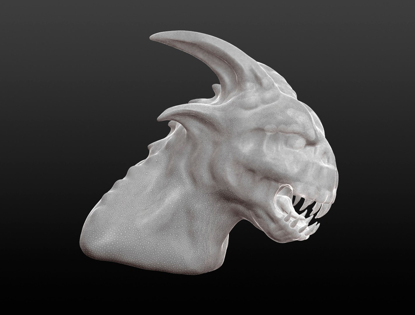 Monster head 3D - TurboSquid 1720683