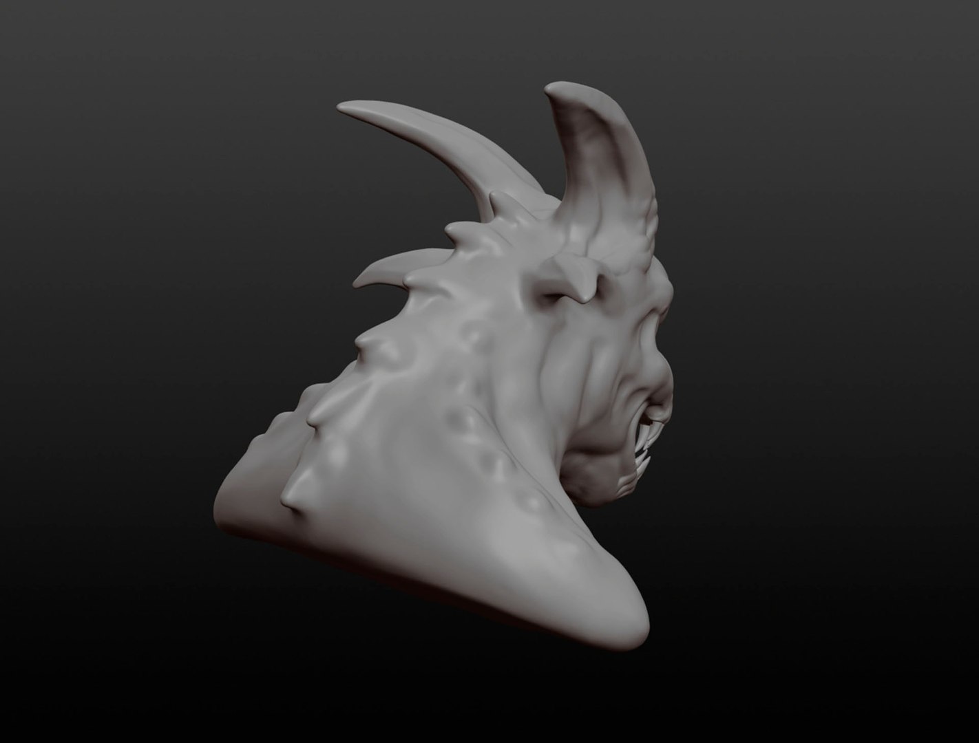 Monster head 3D - TurboSquid 1720683