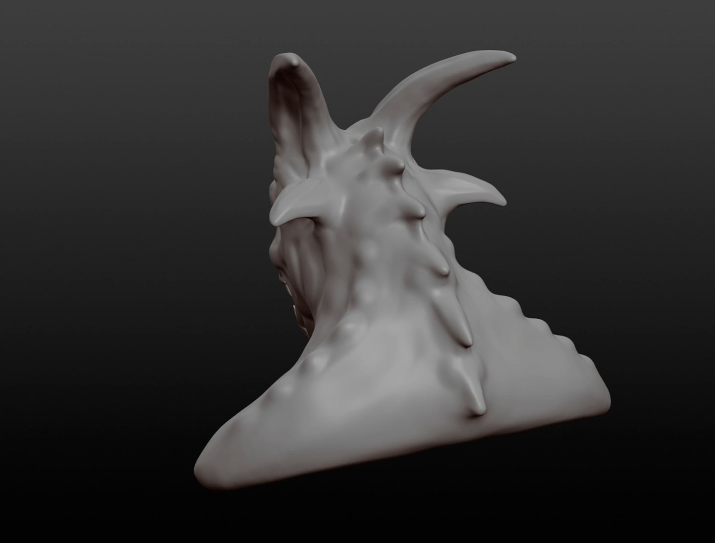 Monster head 3D - TurboSquid 1720683