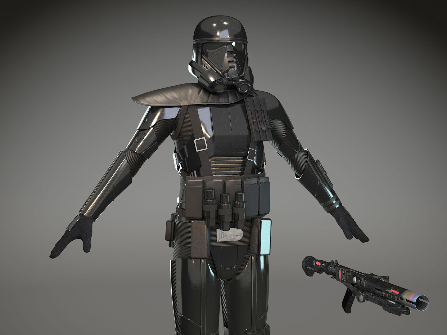 Starwars Death Trooper 3D Model - TurboSquid 1187812