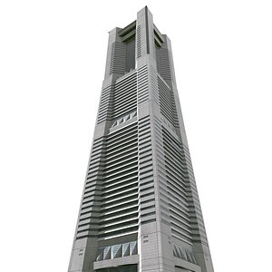 yokohama landmark tower 3D model