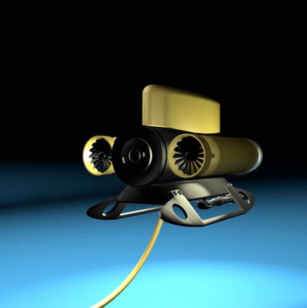 Mini Sub Remote 3d Model