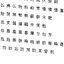 Chinese MS Mincho font set18 CG CAD data