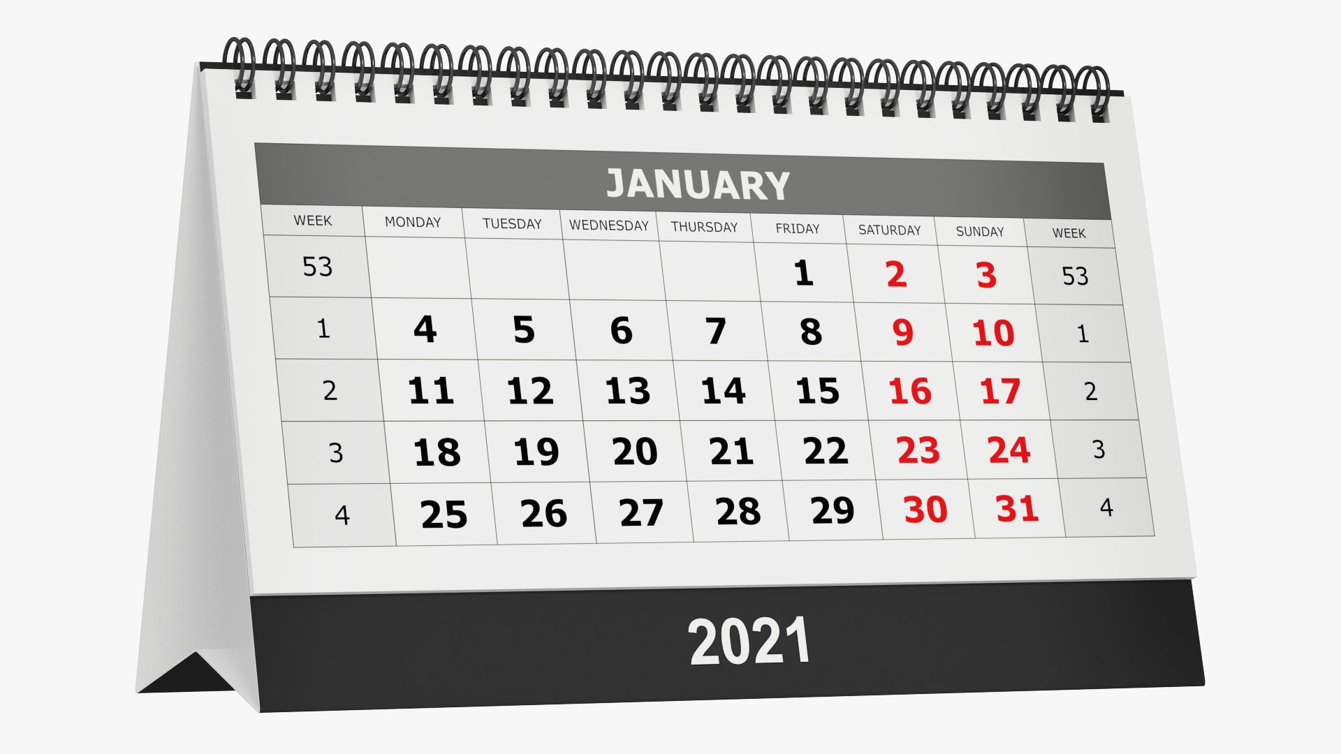 Calendar Set Model - TurboSquid 1669744