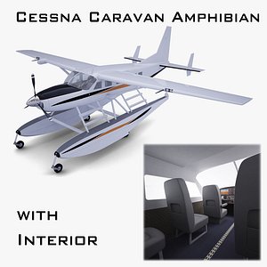 Cessna Caravan Amphibian (interior)