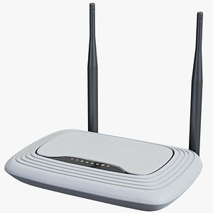 3D WiFi Ethernet Router PBR