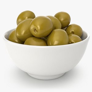 Bowl of Pickled Olives