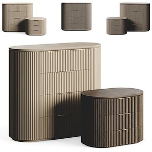 3D model RH BYRON Cupboard LivCollection HRZ-Reveal