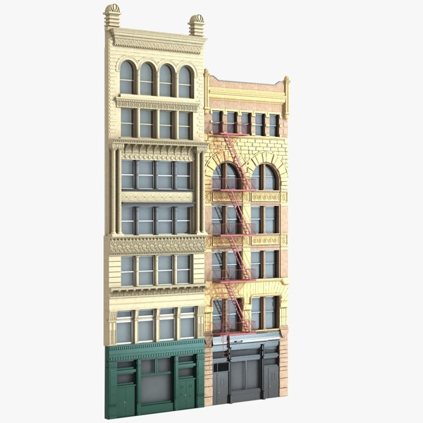 new york city building 3d model