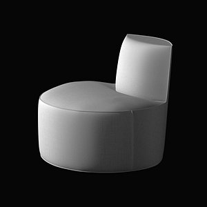 3d chair baobab tacchini rounded