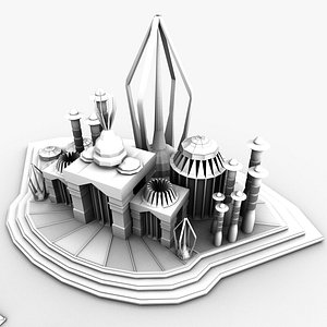 3d city cityscape