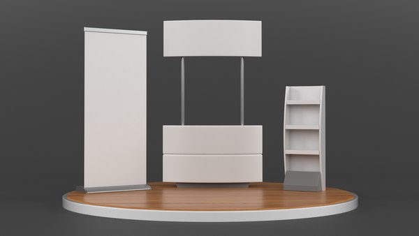 modelo 3d Diseño de Stands de Exposición - TurboSquid 1952311