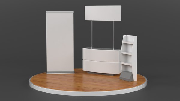 modelo 3d Exhibition Stand Design - TurboSquid 1952311