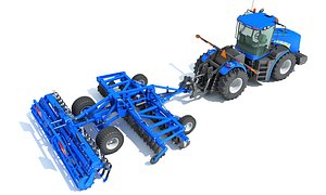 new holland tractor disc 3D