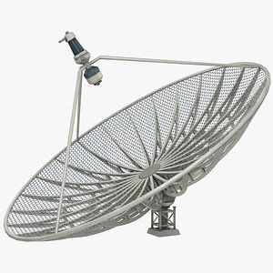 satellite dish 3D model
