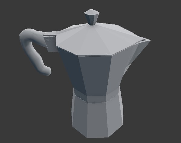 Cafetera Estufa Modelo 3D $25 - .obj .fbx .3ds .max - Free3D