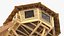 Wooden Playground Constructions Collection 3D model