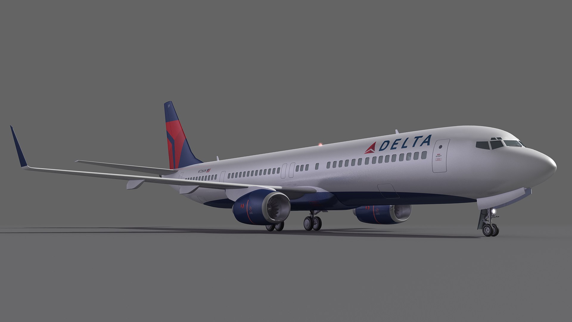 Delta Airlines Airplane Model - TurboSquid 1470036