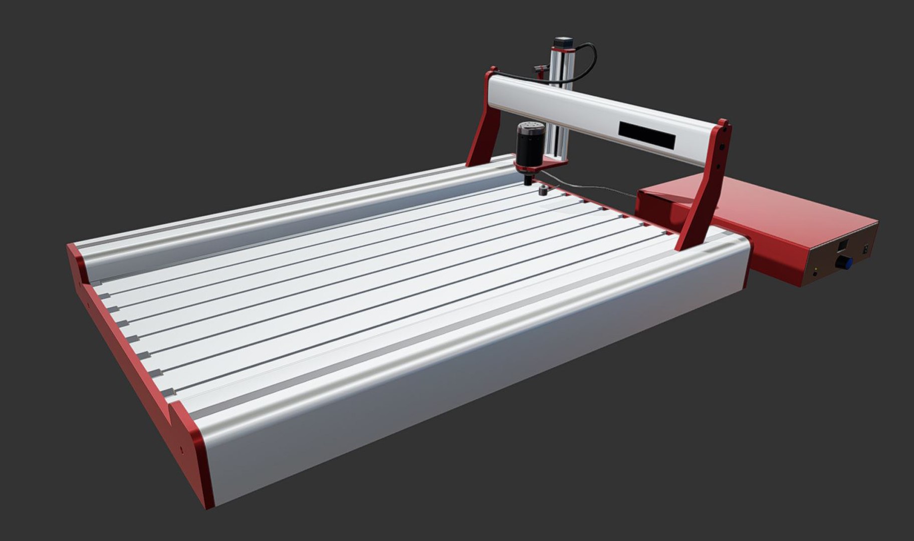 Miiling Machine 3D Model - TurboSquid 2340392