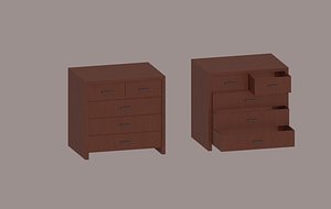 Drawer 3D model
