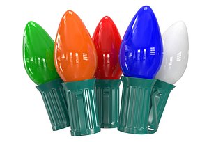 Christmas Light PBR 3D model