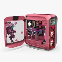 Overwatch Case Modding Gaming PC Pink