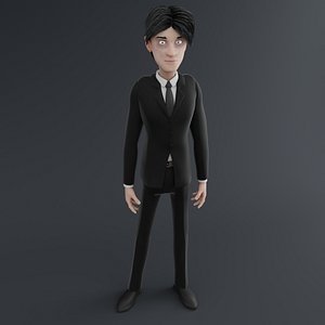 male character 3D model