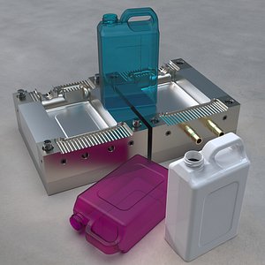 gallon mold 3D model